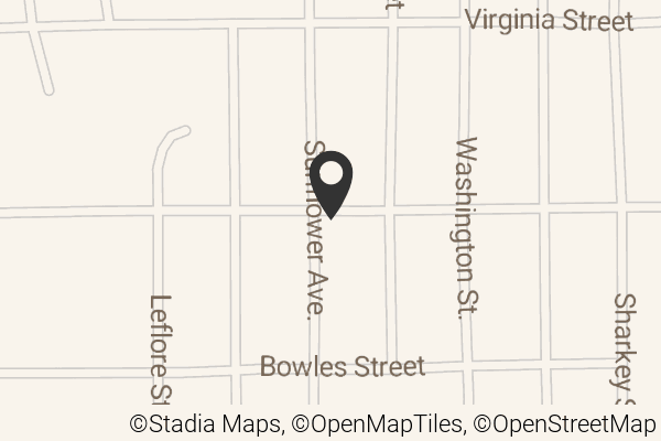 Map with location marker