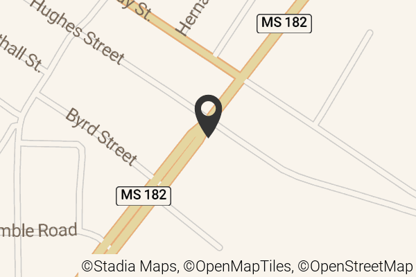 Map with location marker