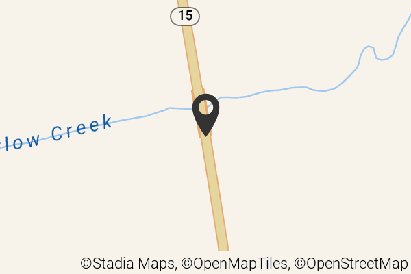 Map with location marker