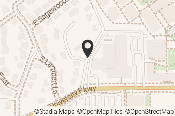 Map with location marker