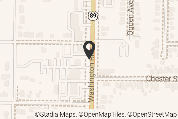 Map with location marker