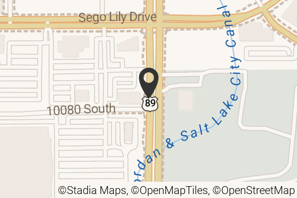 Map with location marker