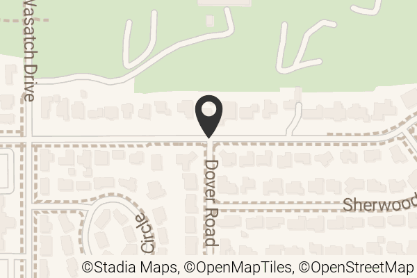 Map with location marker