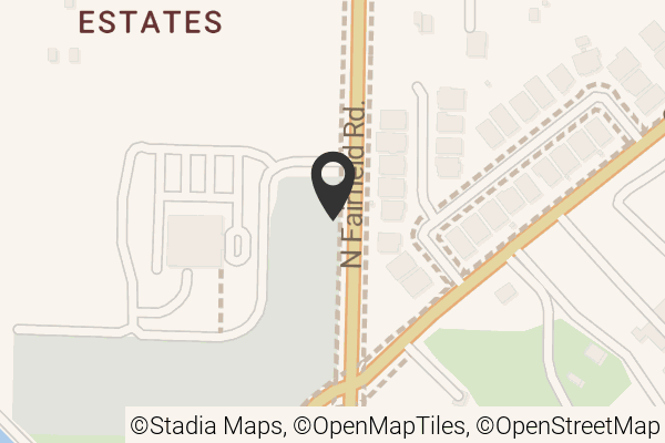 Map with location marker