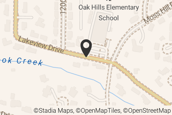 Map with location marker