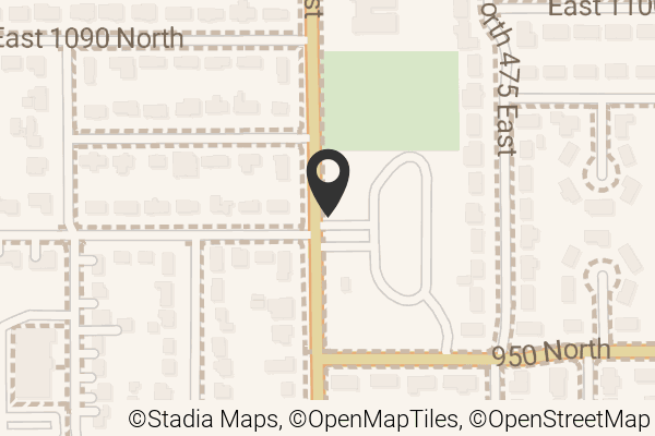 Map with location marker