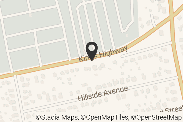 Map with location marker