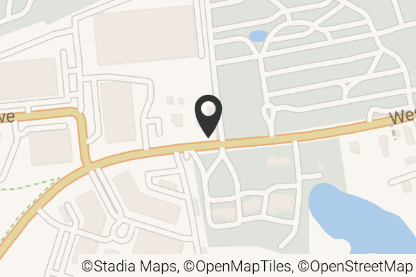 Map with location marker