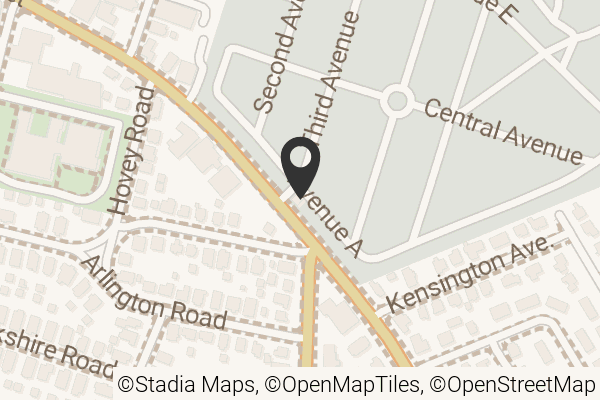 Map with location marker