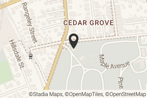 Map with location marker