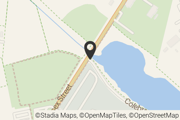 Map with location marker