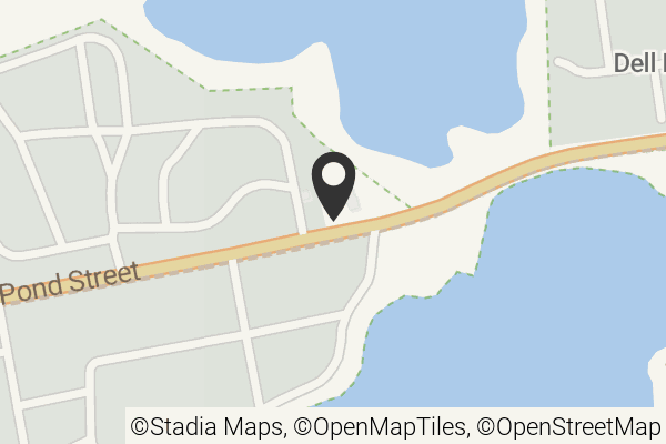 Map with location marker