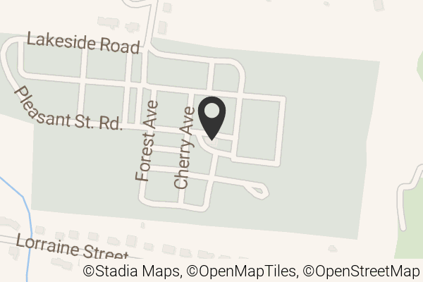 Map with location marker