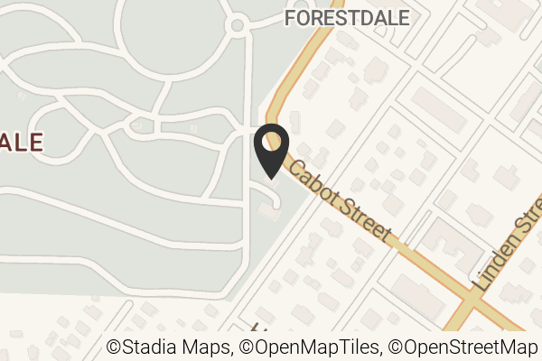 Map with location marker