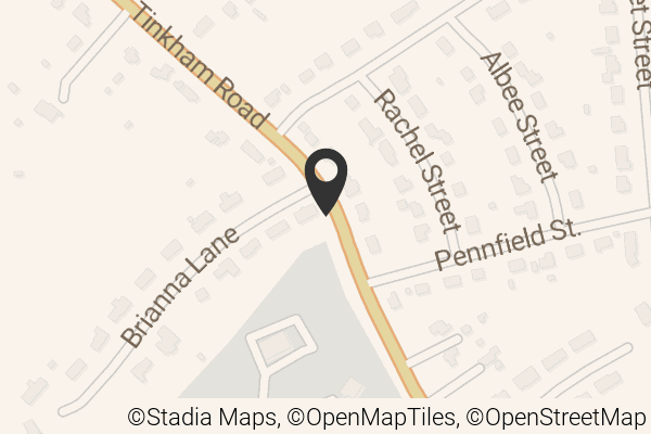 Map with location marker