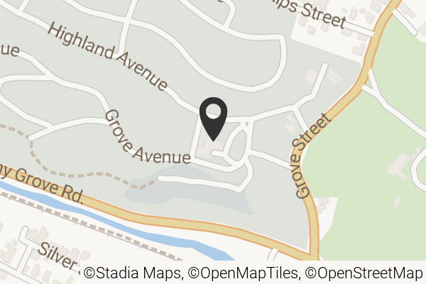 Map with location marker