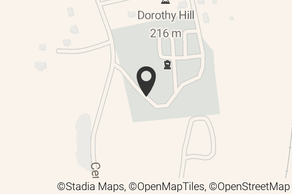 Map with location marker