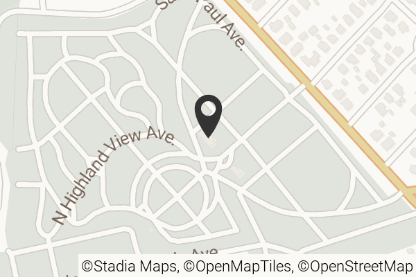 Map with location marker