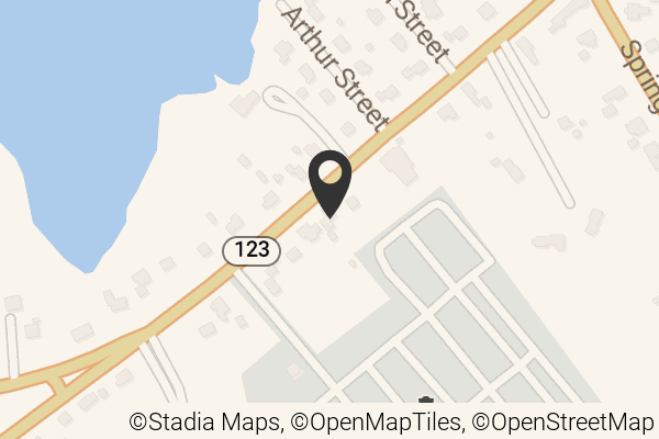 Map with location marker