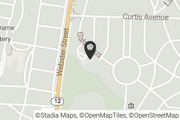 Map with location marker