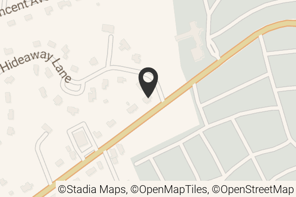 Map with location marker