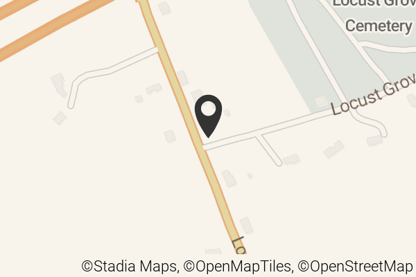 Map with location marker