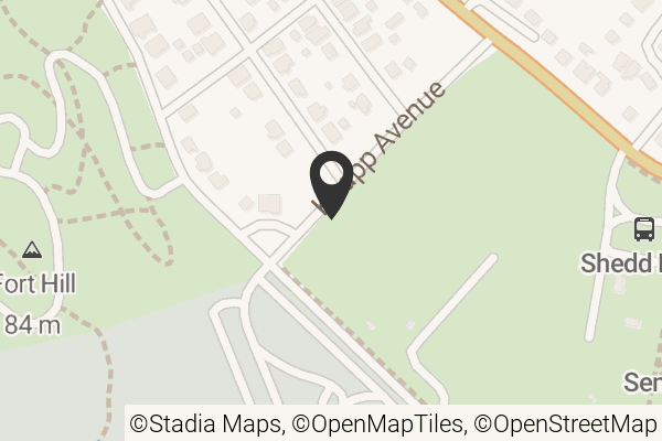 Map with location marker