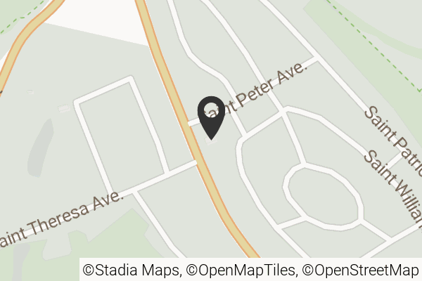 Map with location marker