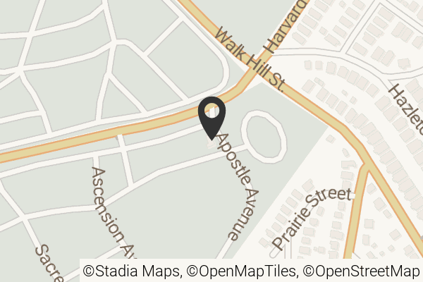 Map with location marker