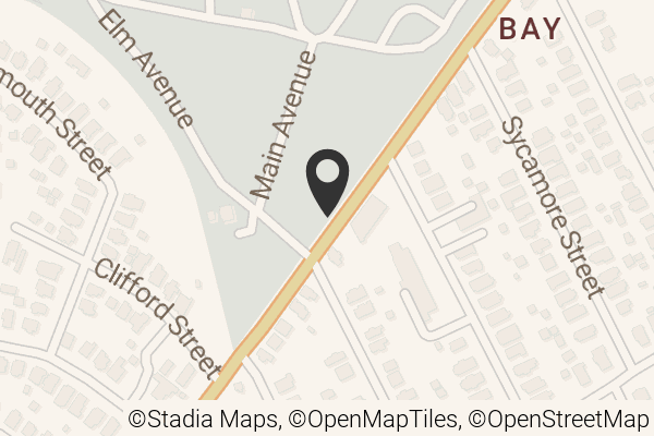 Map with location marker