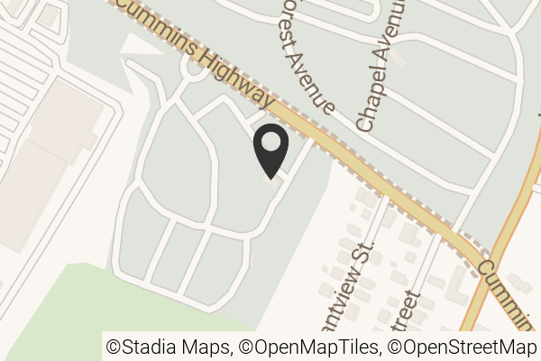 Map with location marker