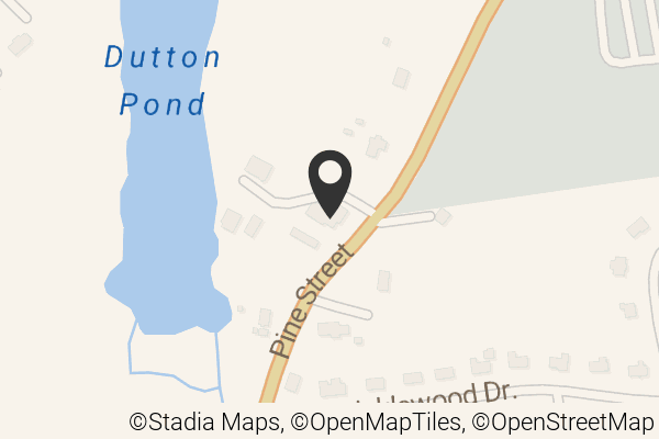 Map with location marker