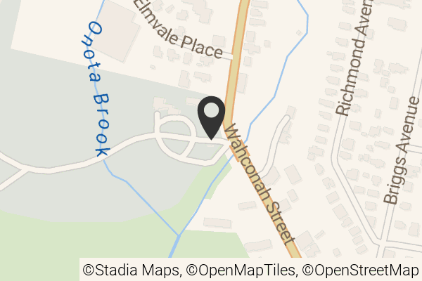 Map with location marker