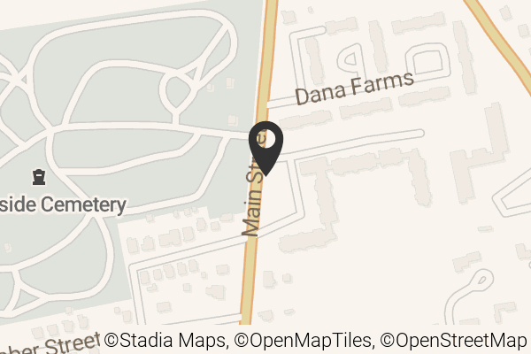 Map with location marker