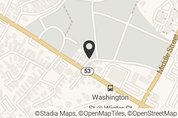 Map with location marker