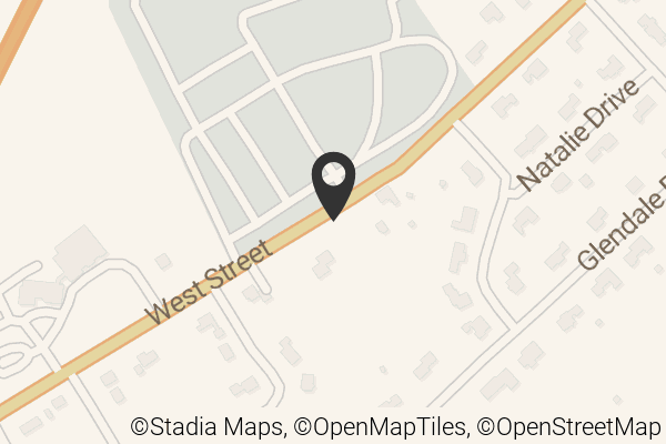 Map with location marker