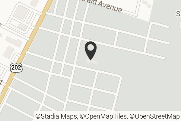 Map with location marker