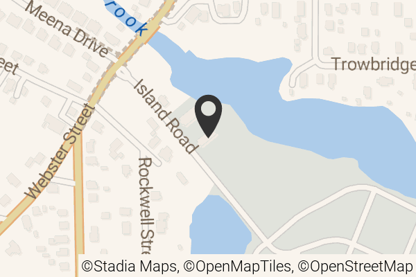 Map with location marker