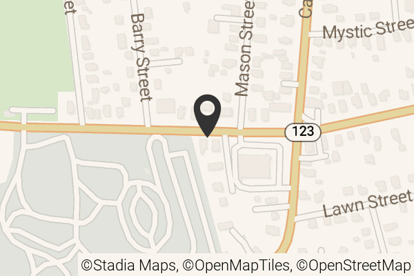 Map with location marker