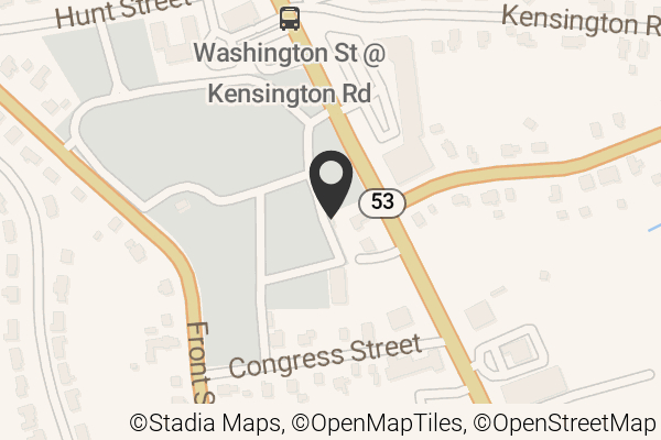 Map with location marker