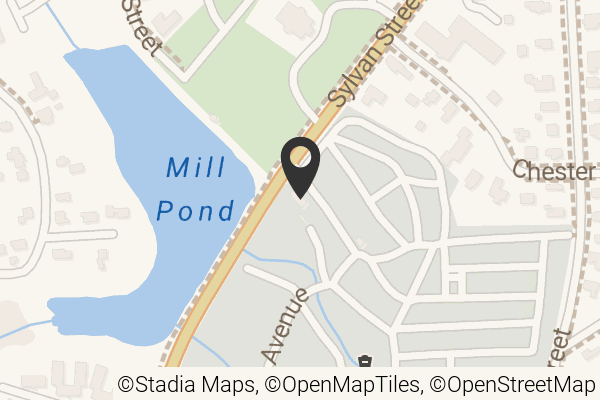 Map with location marker