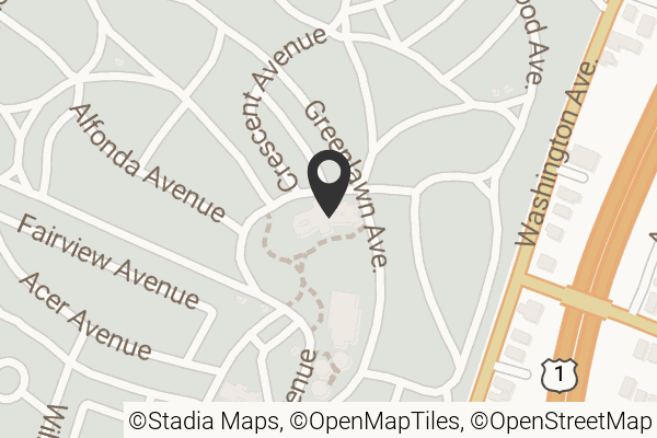 Map with location marker