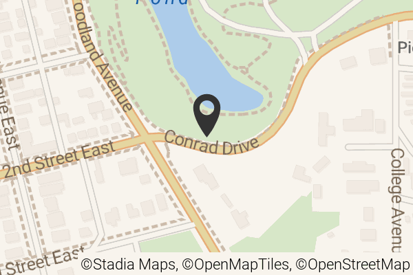 Map with location marker