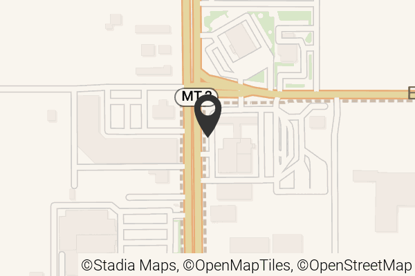 Map with location marker