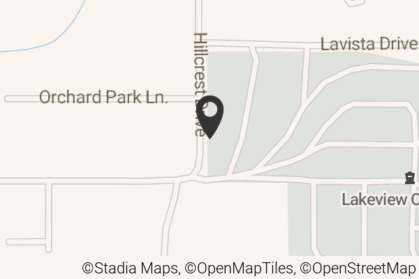 Map with location marker