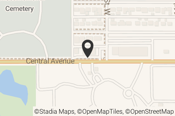 Map with location marker