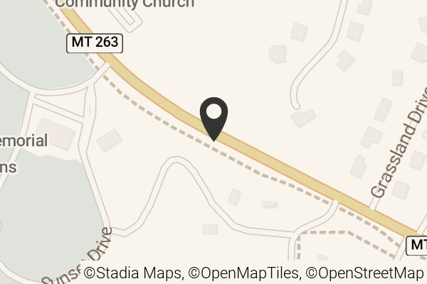 Map with location marker