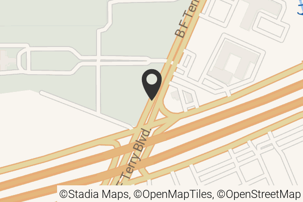 Map with location marker