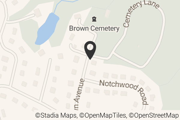 Map with location marker