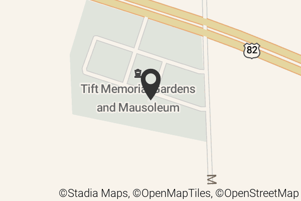 Map with location marker